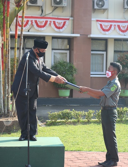 Upacara Bendera Peringatan HUT Ke -75 Kemerdekaan Republik Indonesia