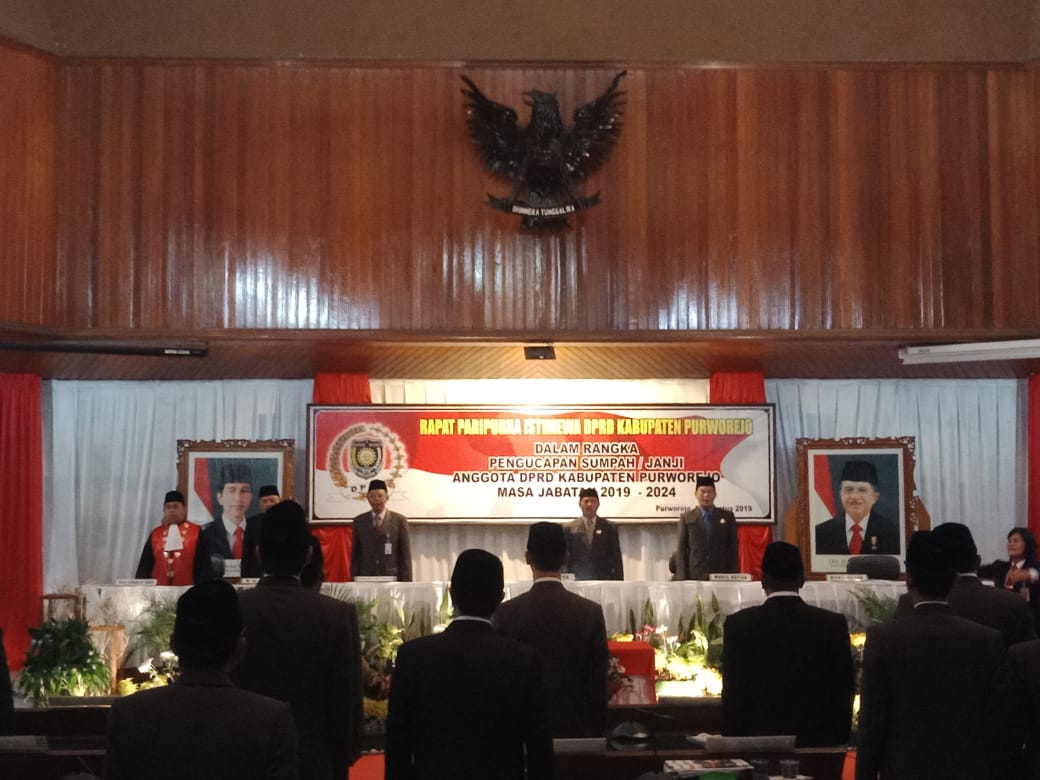 KPN Purworejo melantik 43 Anggota DPRD Kabupaten Purworejo masa jabatan tahun 2019-2024